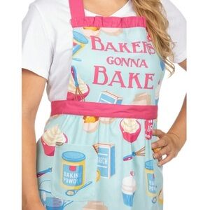 PANTRY ICE BLUE BAKERS BAKE APRON NEW